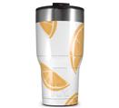 WraptorSkinz Skin Wrap compatible with 2017 and newer RTIC Tumblers 30oz Oranges (TUMBLER NOT INCLUDED)