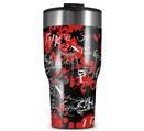 WraptorSkinz Skin Wrap compatible with 2017 and newer RTIC Tumblers 30oz Emo Graffiti (TUMBLER NOT INCLUDED)