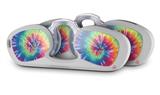 Decal Style Vinyl Skin Wrap 2 Pack for Nooz Glasses Rectangle Case Tie Dye Swirl 104 (NOOZ NOT INCLUDED) by WraptorSkinz