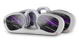 Decal Style Vinyl Skin Wrap 2 Pack for Nooz Glasses Rectangle Case Baja 0014 Purple (NOOZ NOT INCLUDED)