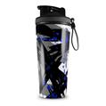 Skin Wrap Decal for IceShaker 2nd Gen 26oz Abstract 02 Blue (SHAKER NOT INCLUDED)