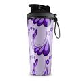 Skin Wrap Decal for IceShaker 2nd Gen 26oz Petals Purple (SHAKER NOT INCLUDED)