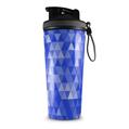 Skin Wrap Decal for IceShaker 2nd Gen 26oz Triangle Mosaic Blue (SHAKER NOT INCLUDED)