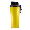 Skin Wrap Decal for IceShaker 2nd Gen 26oz Solids Collection Yellow (SHAKER NOT INCLUDED)