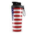 Skin Wrap Decal for IceShaker 2nd Gen 26oz USA American Flag 01 (SHAKER NOT INCLUDED)