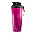 Skin Wrap Decal for IceShaker 2nd Gen 26oz Bokeh Butterflies Hot Pink (SHAKER NOT INCLUDED)