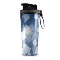 Skin Wrap Decal for IceShaker 2nd Gen 26oz Bokeh Squared Blue (SHAKER NOT INCLUDED)