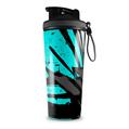Skin Wrap Decal for IceShaker 2nd Gen 26oz Baja 0040 Neon Teal (SHAKER NOT INCLUDED)