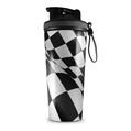 Skin Wrap Decal for IceShaker 2nd Gen 26oz Checkered Flag (SHAKER NOT INCLUDED)