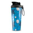 Skin Wrap Decal for IceShaker 2nd Gen 26oz Starfish and Sea Shells Blue Medium (SHAKER NOT INCLUDED)