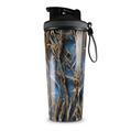 Skin Wrap Decal for IceShaker 2nd Gen 26oz WraptorCamo Grassy Marsh Neon Blue 5 Scale (SHAKER NOT INCLUDED)