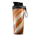 Skin Wrap Decal for IceShaker 2nd Gen 26oz Paint Blend Orange (SHAKER NOT INCLUDED)