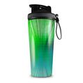 Skin Wrap Decal for IceShaker 2nd Gen 26oz Bent Light Greenish (SHAKER NOT INCLUDED)
