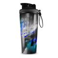 Skin Wrap Decal for IceShaker 2nd Gen 26oz ZaZa Blue (SHAKER NOT INCLUDED)