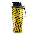Skin Wrap Decal for IceShaker 2nd Gen 26oz Iowa Hawkeyes Tigerhawk Tiled 06 Black on Gold (SHAKER NOT INCLUDED)