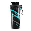 Skin Wrap Decal for IceShaker 2nd Gen 26oz Baja 0014 Neon Teal (SHAKER NOT INCLUDED)