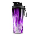 Skin Wrap Decal for IceShaker 2nd Gen 26oz Lightning Purple (SHAKER NOT INCLUDED)