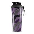 Skin Wrap Decal for IceShaker 2nd Gen 26oz Camouflage Purple (SHAKER NOT INCLUDED)