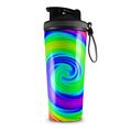 Skin Wrap Decal for IceShaker 2nd Gen 26oz Rainbow Swirl (SHAKER NOT INCLUDED)