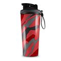 Skin Wrap Decal for IceShaker 2nd Gen 26oz Camouflage Red (SHAKER NOT INCLUDED)