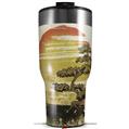 Skin Wrap Decal for 2017 RTIC Tumblers 40oz Bonsai Sunset (TUMBLER NOT INCLUDED)