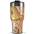 Skin Wrap Decal for 2017 RTIC Tumblers 40oz Paisley Vect 01 (TUMBLER NOT INCLUDED)