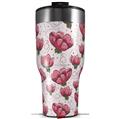 Skin Wrap Decal for 2017 RTIC Tumblers 40oz Flowers Pattern 16 (TUMBLER NOT INCLUDED)