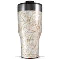 Skin Wrap Decal for 2017 RTIC Tumblers 40oz Flowers Pattern 17 (TUMBLER NOT INCLUDED)