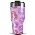 Skin Wrap Decal for 2017 RTIC Tumblers 40oz Pink Lips (TUMBLER NOT INCLUDED)