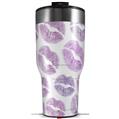 Skin Wrap Decal for 2017 RTIC Tumblers 40oz Purple Lips (TUMBLER NOT INCLUDED)