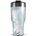 Skin Wrap Decal for 2017 RTIC Tumblers 40oz Palms 02 Blue (TUMBLER NOT INCLUDED)