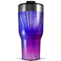 Skin Wrap Decal for 2017 RTIC Tumblers 40oz Bent Light Blueish (TUMBLER NOT INCLUDED)