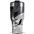 Skin Wrap Decal for 2017 RTIC Tumblers 40oz Moon Rise (TUMBLER NOT INCLUDED)