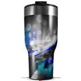Skin Wrap Decal for 2017 RTIC Tumblers 40oz ZaZa Blue (TUMBLER NOT INCLUDED)