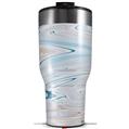 Skin Wrap Decal for 2017 RTIC Tumblers 40oz Marble Beach (TUMBLER NOT INCLUDED)