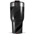 Skin Wrap Decal for 2017 RTIC Tumblers 40oz Jagged Camo Black (TUMBLER NOT INCLUDED)