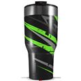 Skin Wrap Decal for 2017 RTIC Tumblers 40oz Baja 0014 Neon Green (TUMBLER NOT INCLUDED)