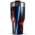 Skin Wrap Decal for 2017 RTIC Tumblers 40oz Quasar Fire (TUMBLER NOT INCLUDED)