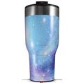Skin Wrap Decal compatible with 2017 RTIC Tumblers 40oz Dynamic Blue Galaxy (TUMBLER NOT INCLUDED)