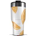 Skin Wrap Decal compatible with 2017 RTIC Tumblers 40oz Oranges (TUMBLER NOT INCLUDED)