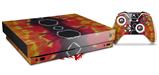 Skin Wrap for XBOX One X Console and Controller Tie Dye Spine 100