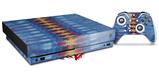 Skin Wrap for XBOX One X Console and Controller Tie Dye Spine 104