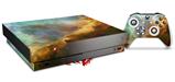 Skin Wrap for XBOX One X Console and Controller Hubble Images - Gases in the Omega-Swan Nebula