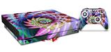 Skin Wrap compatible with XBOX One X Console and Controller Harlequin Snail