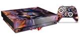 Skin Wrap for XBOX One X Console and Controller Hyper Warp
