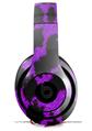WraptorSkinz Skin Decal Wrap compatible with Beats Studio 2 and 3 Wired and Wireless Headphones Purple Leopard Skin Only (HEADPHONES NOT INCLUDED)