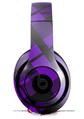 WraptorSkinz Skin Decal Wrap compatible with Beats Studio 2 and 3 Wired and Wireless Headphones Purple Plaid Skin Only (HEADPHONES NOT INCLUDED)