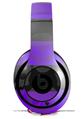 WraptorSkinz Skin Decal Wrap compatible with Beats Studio 2 and 3 Wired and Wireless Headphones Skull Stripes Purple Skin Only (HEADPHONES NOT INCLUDED)