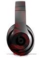 WraptorSkinz Skin Decal Wrap compatible with Beats Studio 2 and 3 Wired and Wireless Headphones Red And Black Lips Skin Only (HEADPHONES NOT INCLUDED)