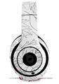 WraptorSkinz Skin Decal Wrap compatible with Beats Studio 2 and 3 Wired and Wireless Headphones Fall Black On White Skin Only (HEADPHONES NOT INCLUDED)